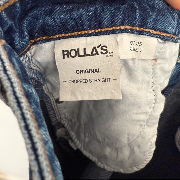 Rolla’s original cropped straight distressed - Picture 4 of 8